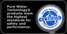 PHSI Pure Water Technology products are certified to the hightest industry standards